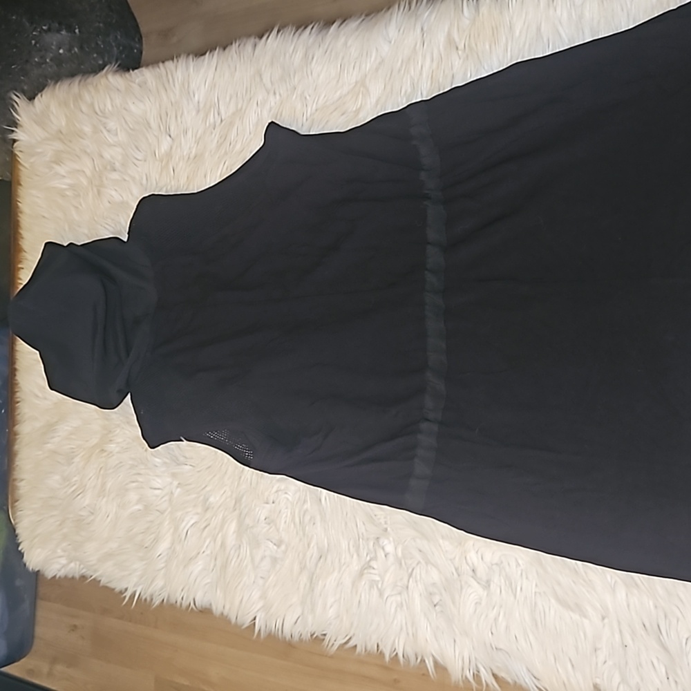 Fabletics Alana Mixed-Media Mini Dress – Size Large - Picture 8 of 8